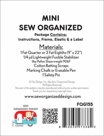 Mini Sew Organized