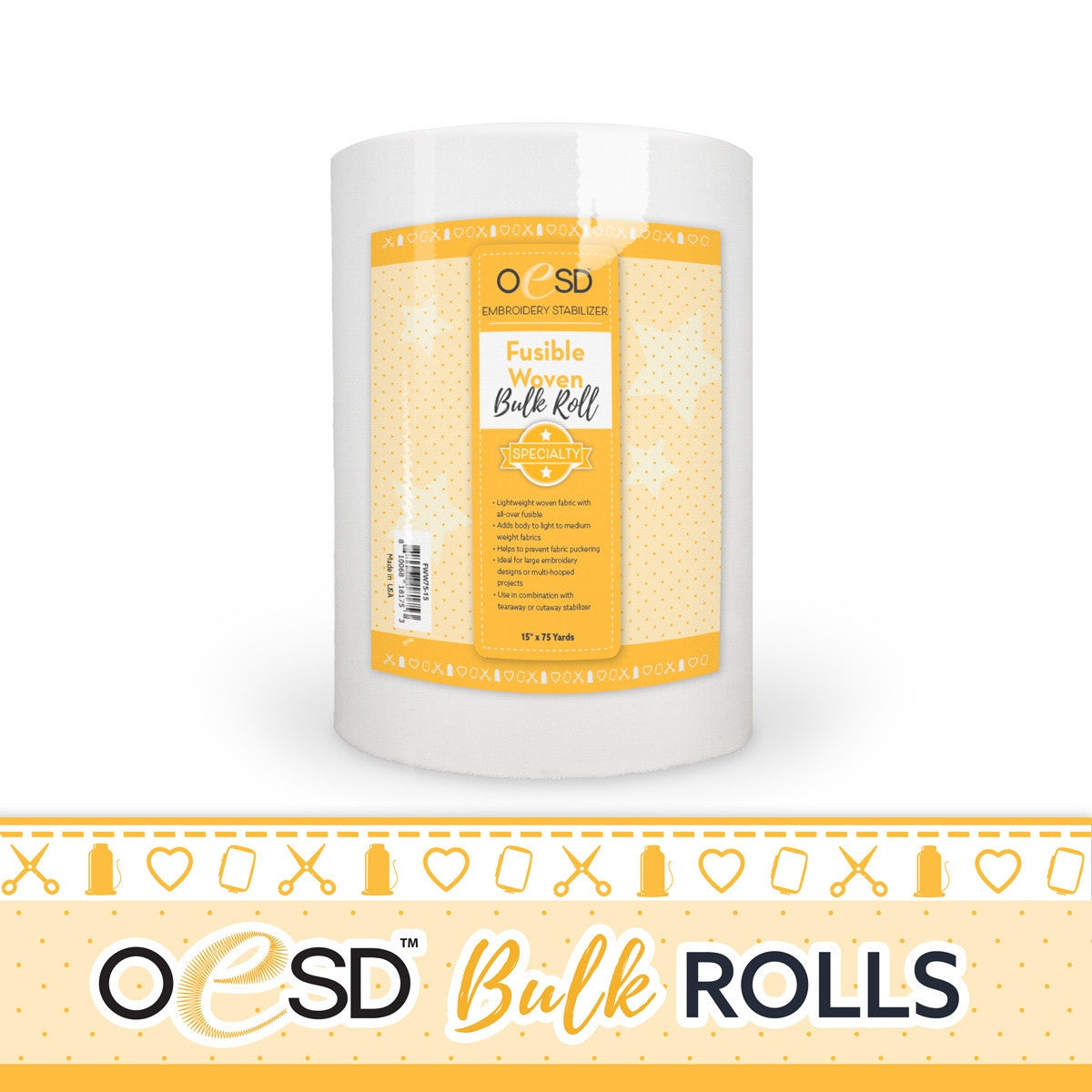 Fusible Woven 20" OESD