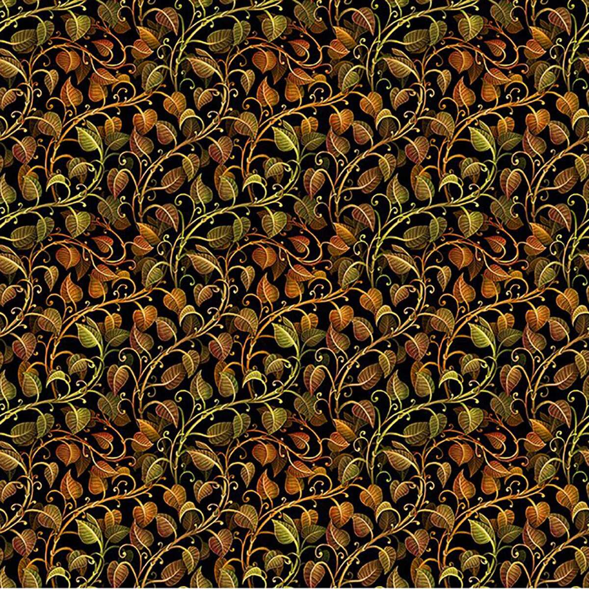 In The Beginnings Fabric - Legendary Journeys Climbing Vines