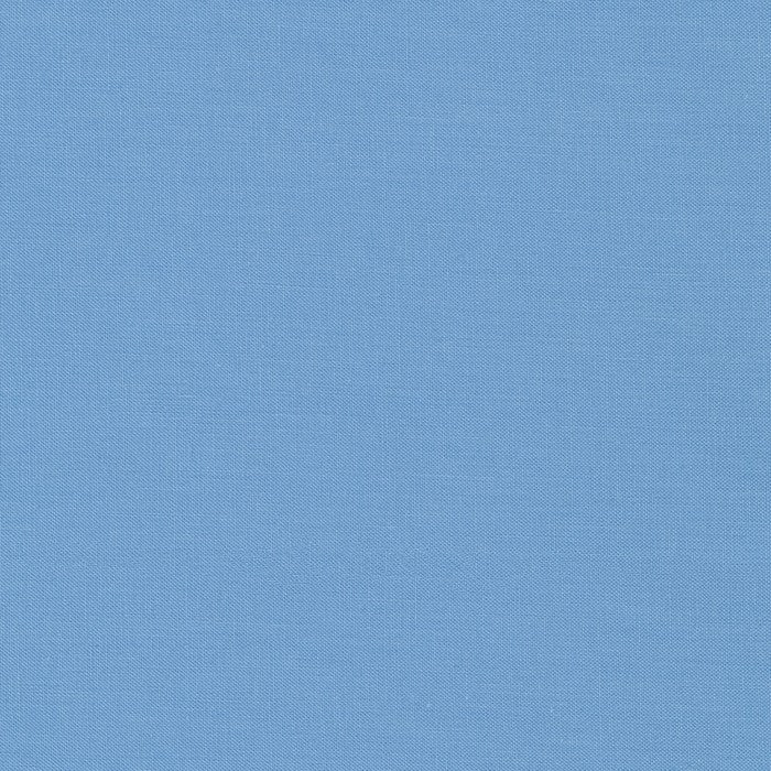 Candy Blue Kona Solid Cotton by Robert Kaufman - Sold By 1/4yd