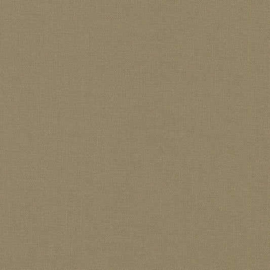 Mushroom Kona Solid Cotton by Robert Kaufman - Sold By 1/4yd