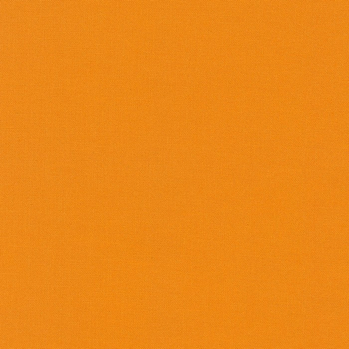 Saffron Kona Solid Cotton by Robert Kaufman - Sold By 1/4yd