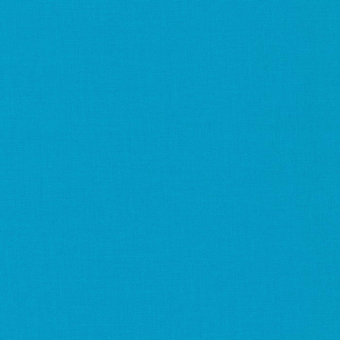 Turquoise Kona Solid Cotton by Robert Kaufman - Sold By 1/4yd