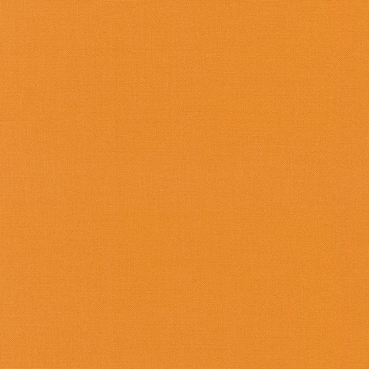 Amber Kona Solid Cotton by Robert Kaufman - Sold By 1/4yd
