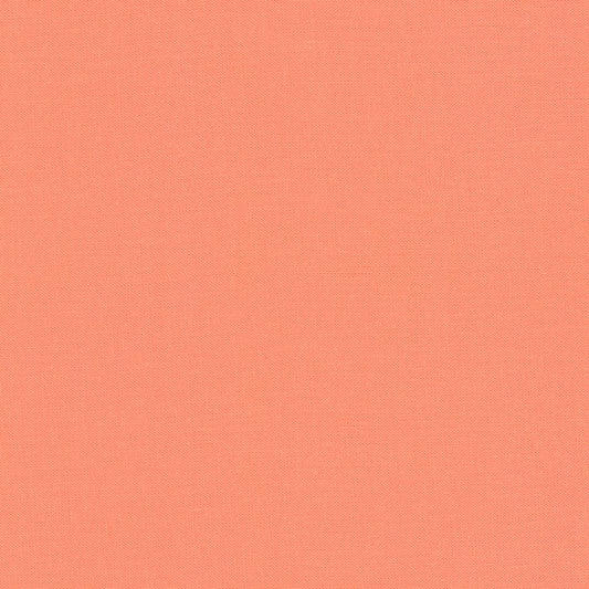 Creamsicle Kona Solid Cotton by Robert Kaufman - Sold By 1/4yd