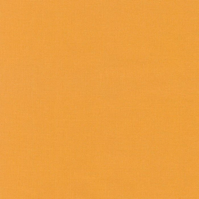 Butterscotch Kona Solid Cotton by Robert Kaufman - Sold By 1/4yd