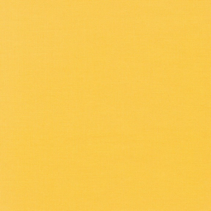 Sunflower Kona Solid Cotton by Robert Kaufman - Sold By 1/4yd