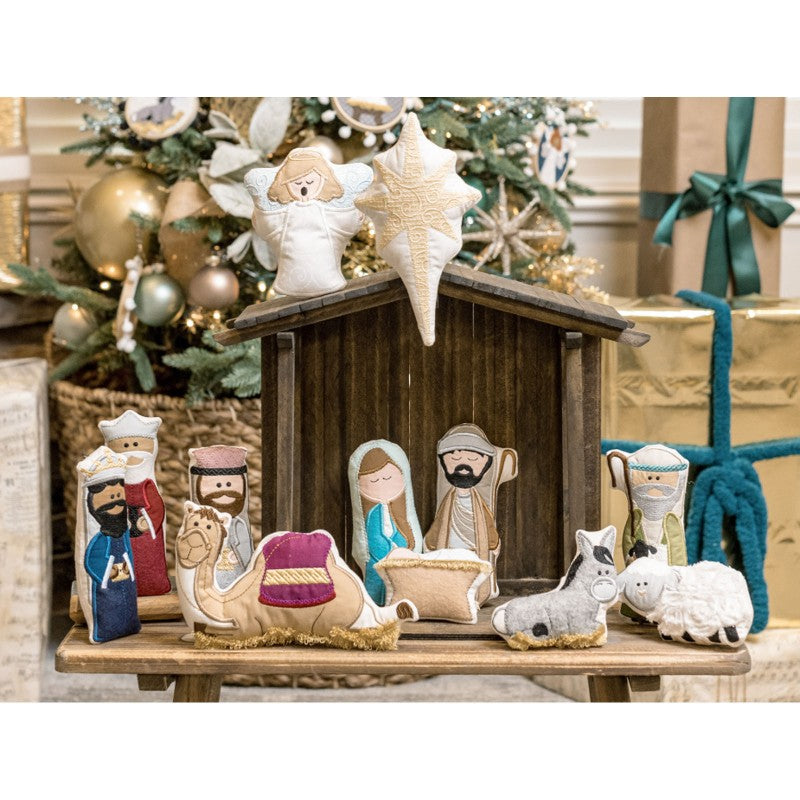 Nativity Stuffies - Kimberbell Machine Embroidery CD