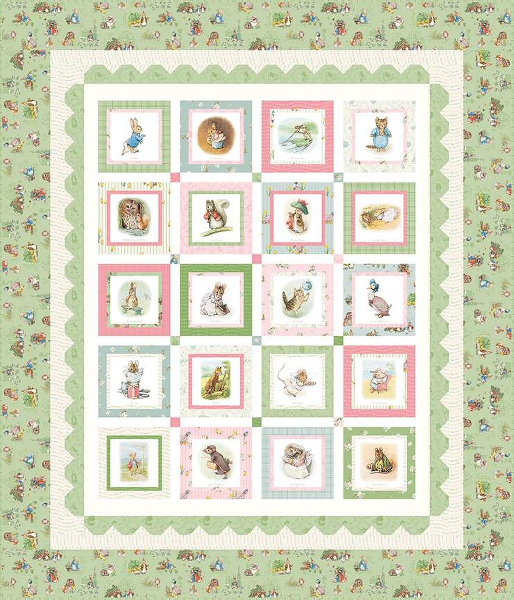 Peter Rabbit™ and Friends Panel Quilt Boxed Kit - Riley Blake Designs