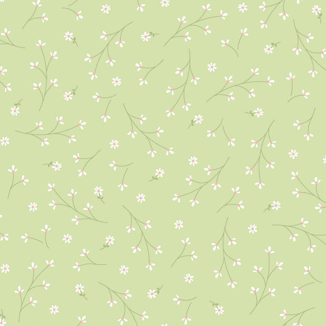 Pretty Petals Green - Kimberbell Basics / Maywood Studio
