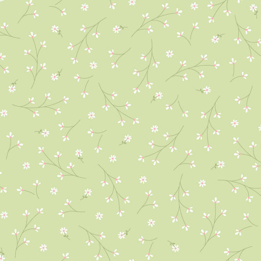 Pretty Petals Green - Kimberbell Basics / Maywood Studio