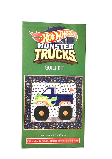 Hot Wheels Monster Truck Quilt Pattern by Lisa Muilenburg for Riley Blake Designs