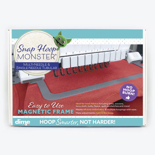 Dime Monster Hoop 8x14" Multi Needle Monster™ & Tubular Machines