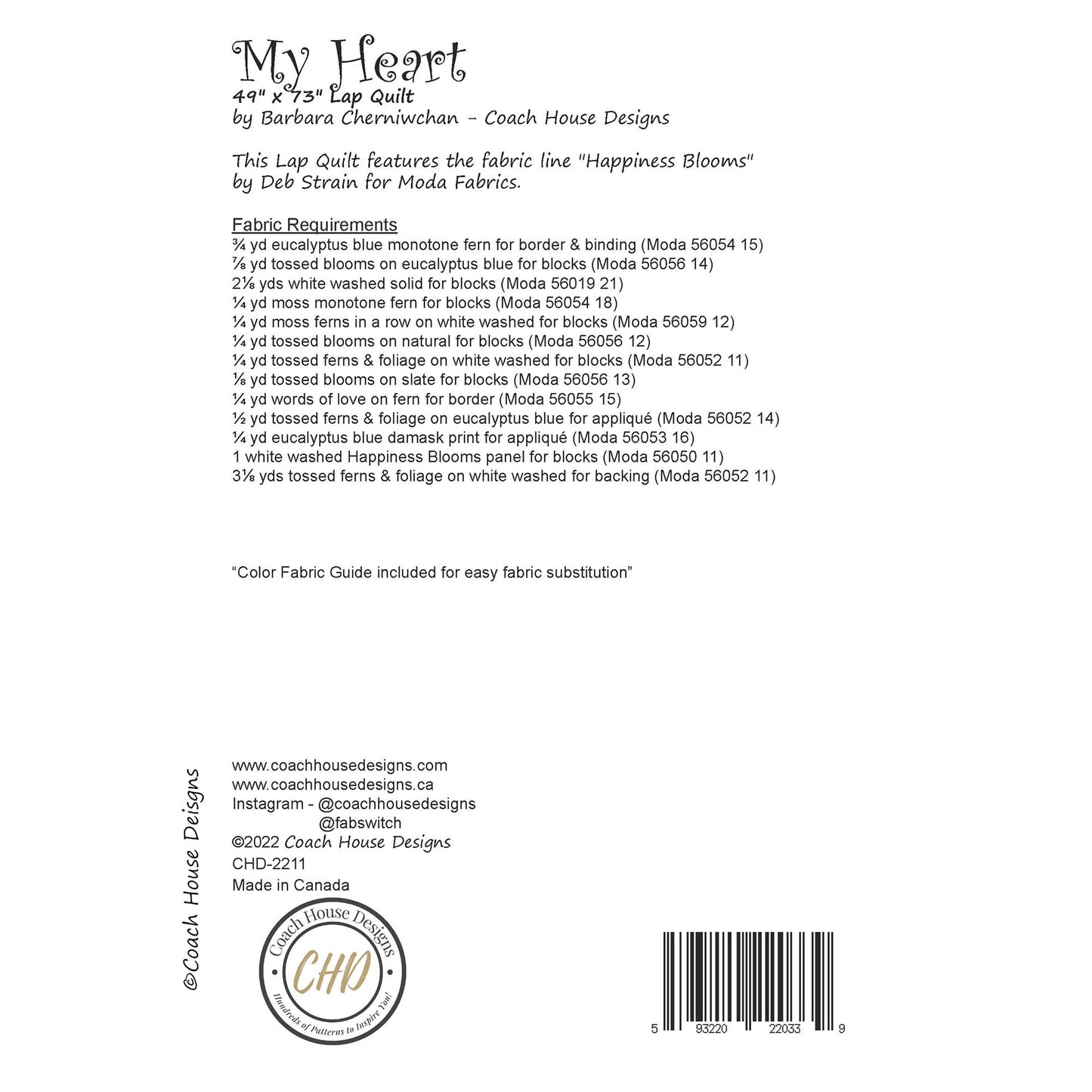 My Heart - Coach House Designs