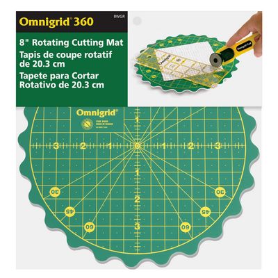 Omnigrid Rotate Cut Mat 360 8in