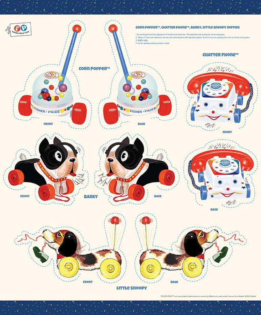Pop 'n Play Fisher-Price™ Softie Panel - Riley Blake Designs