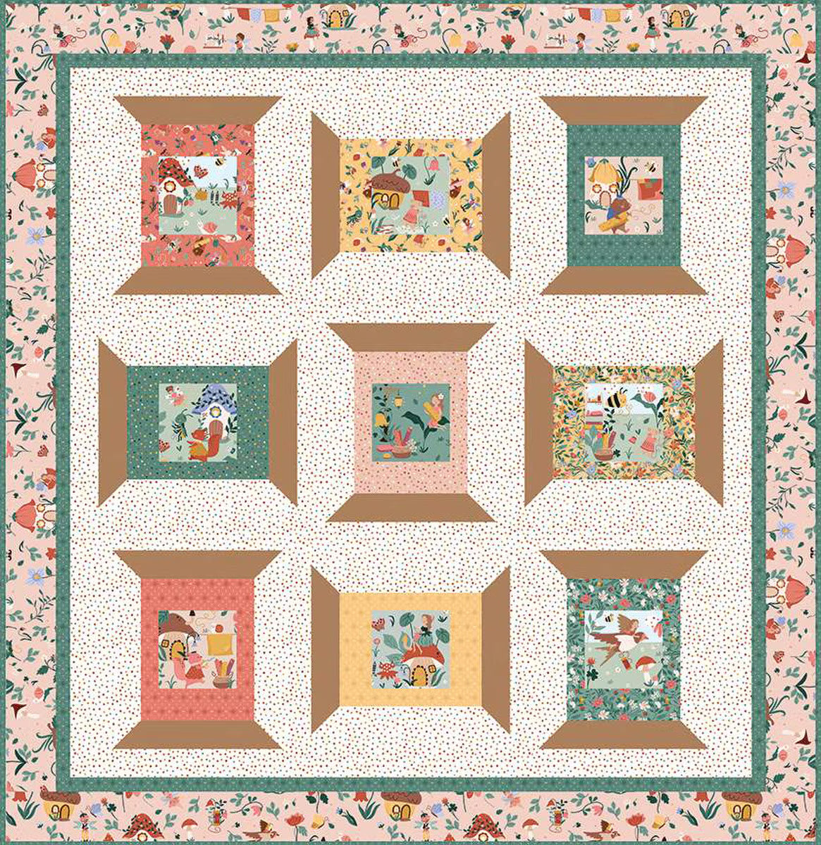 Jennifer Long Spoolful of Charm Quilt Pattern