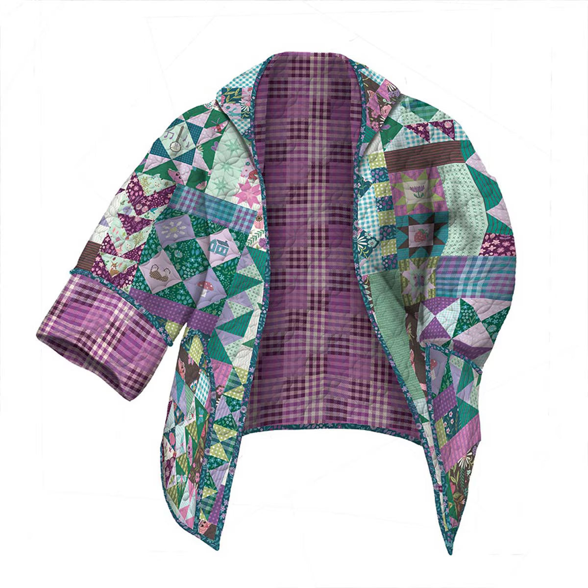 Carling Loves Cats Quilt Coat Pattern - Riley Blake Designs