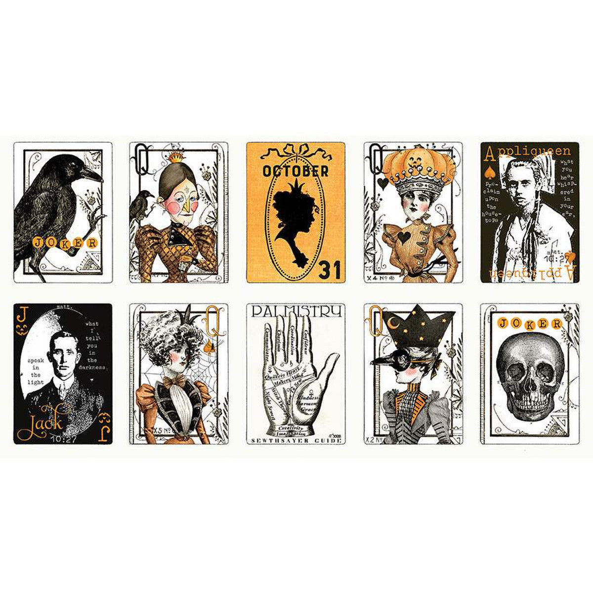 Patch Panel Queen Of We'en by Riley Blake - Sold by the Panel