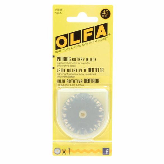 45mm Pinking Rotary Blade - Olfa