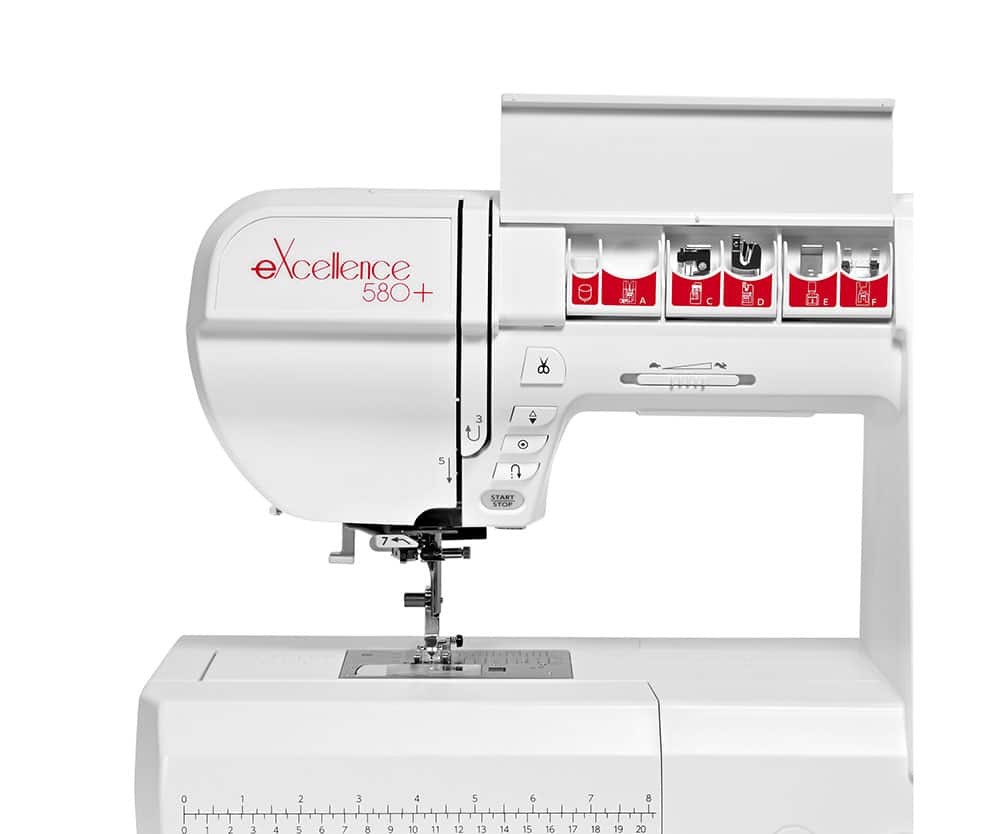 Elna eXcellence 580+ Plus Fashion & Decor edition