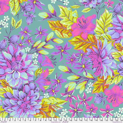 Untamed Tula Pink Hello Dhalia Wide Cosmic 108" Wide - Free Spirit Fabrics