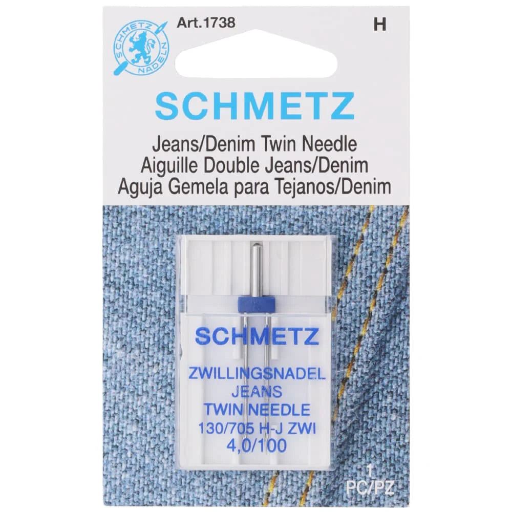 Schmetz Double Denim 1-pk sz4.0/100