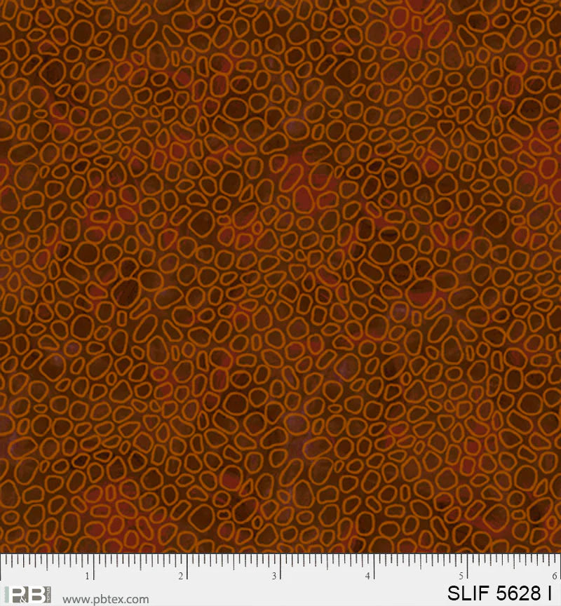 Pebbles Rust - Still Life P&B Textiles