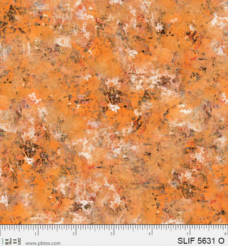 Stone Texture Orange - Still Life P&B Textiles