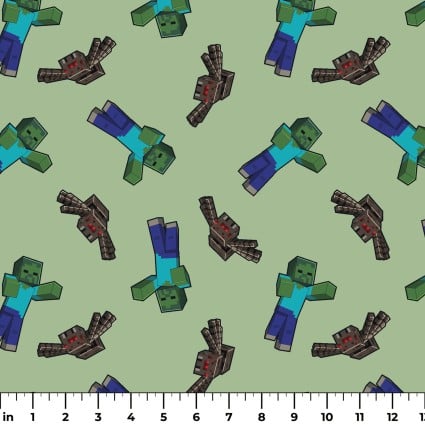 Minecraft Zombies & Spiders Toss - Cotton