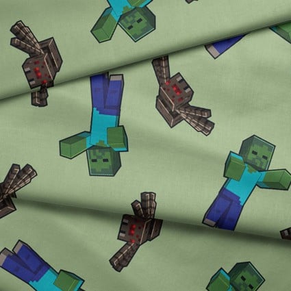 Minecraft Zombies & Spiders Toss - Cotton