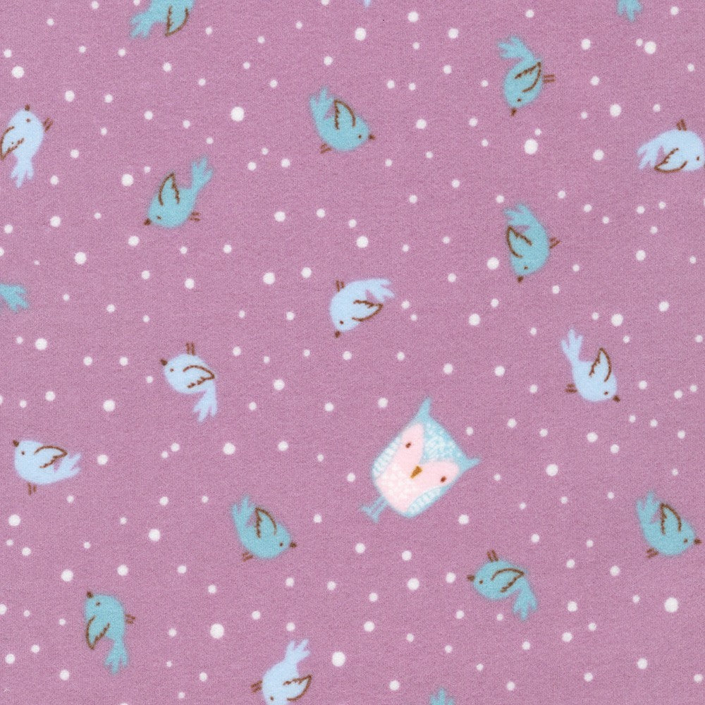 Robert Kaufman MAUVE from Winter Days Flannel