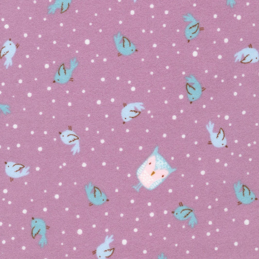 Robert Kaufman MAUVE from Winter Days Flannel