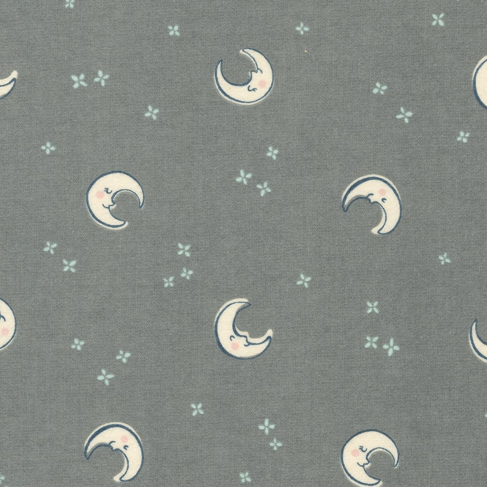 Shadow-Cozy Cotton Flannel Over The Moon By: Robert Kaufman