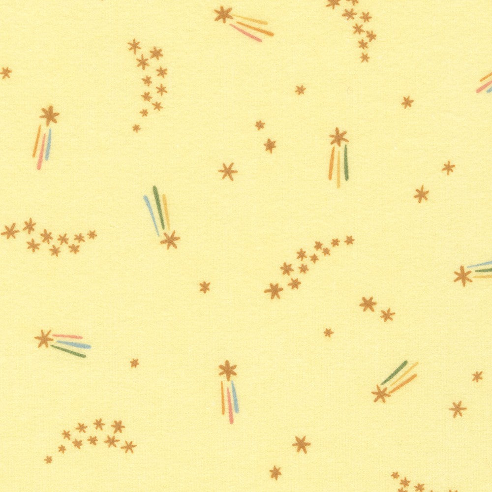 Buttercup-Cozy Cotton Flannel Over The Moon By: Robert Kaufman