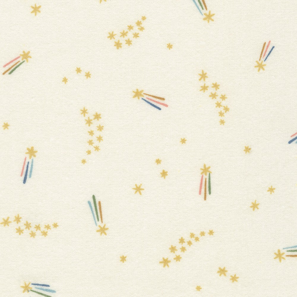 Natural-Cozy Cotton Flannel Over The Moon By: Robert Kaufman