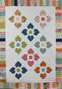 “Sweet Blooms” Quilt Pattern - Quilted Heartz
