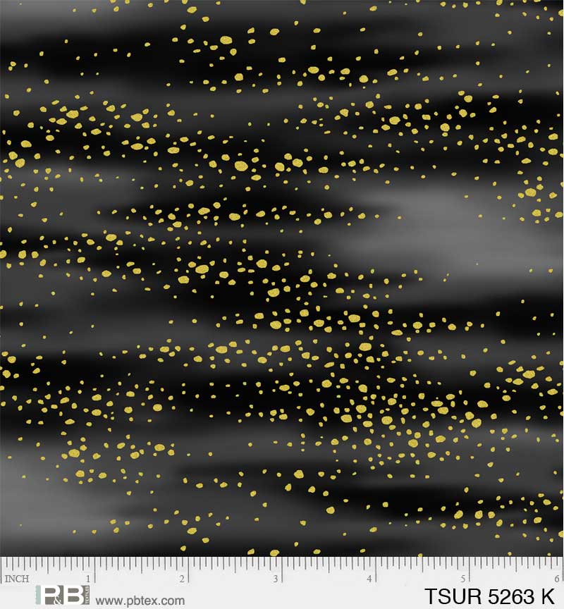 Tsuru Flowing Blender Black - P&B Textiles