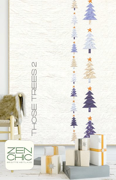 Those Trees 2 Quilt Kit - Zen Chic By: Brigitte Heitland
