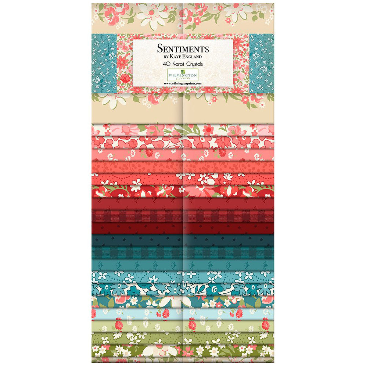 Sentiments By Kaye England 40 Karat Crystals Wilmington Prints
