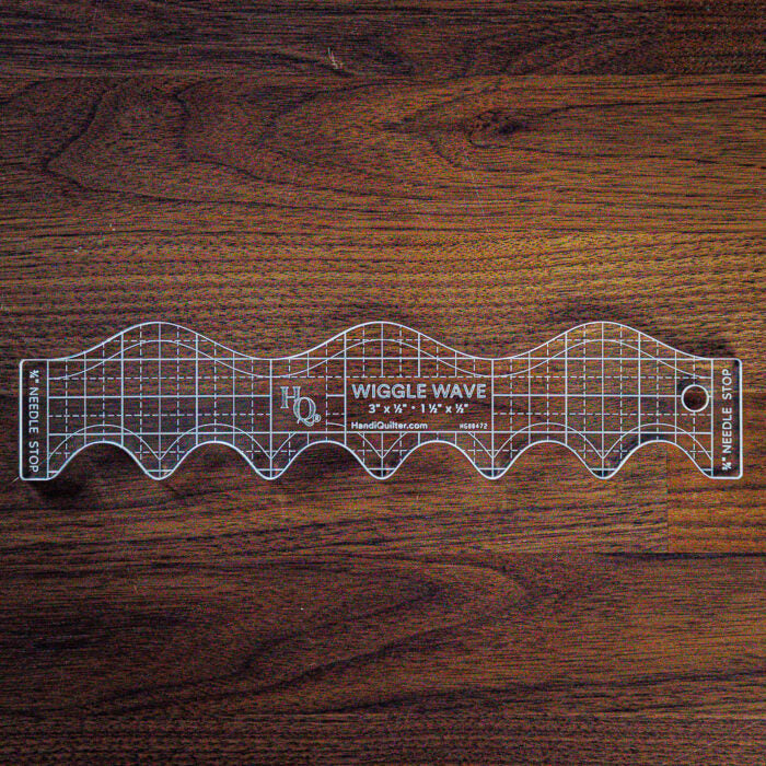 Handi Quilter Wiggle Wave Ruler