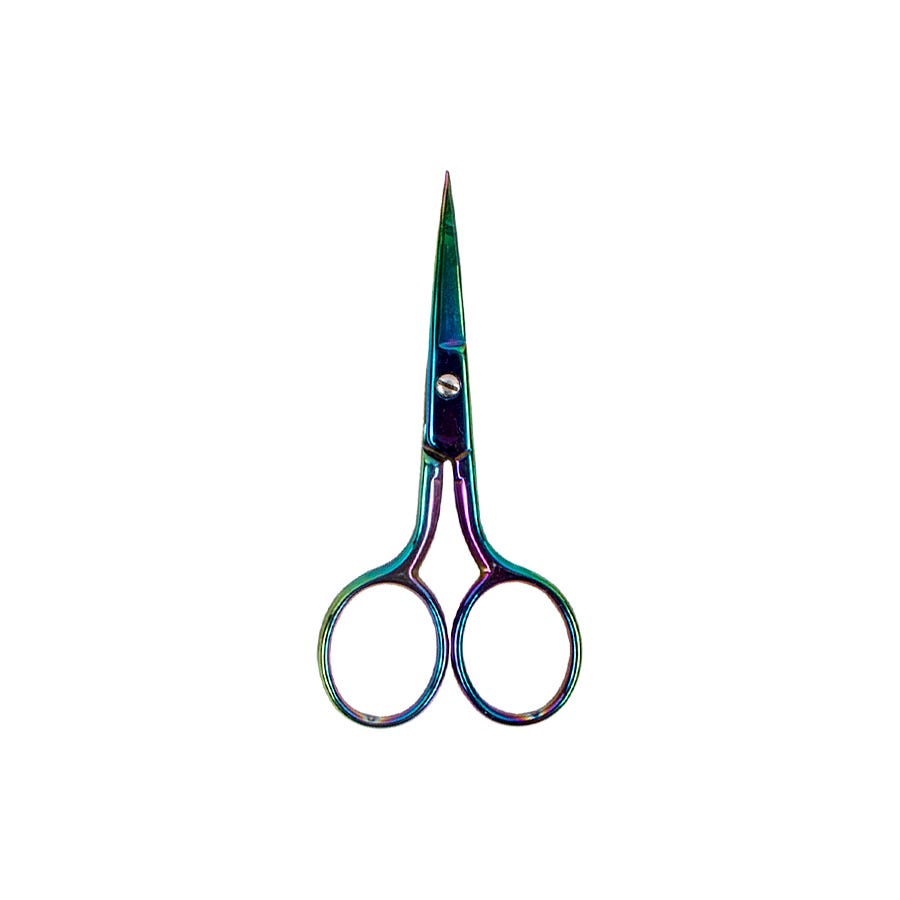 Rainbow Titanium Needlework Scissors