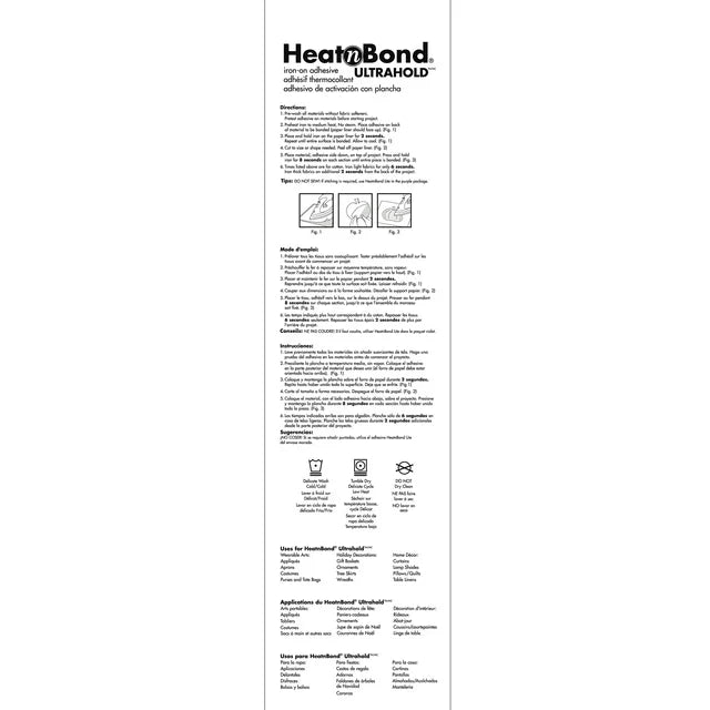 HeatnBond Ultrahold 17" x 5 yds