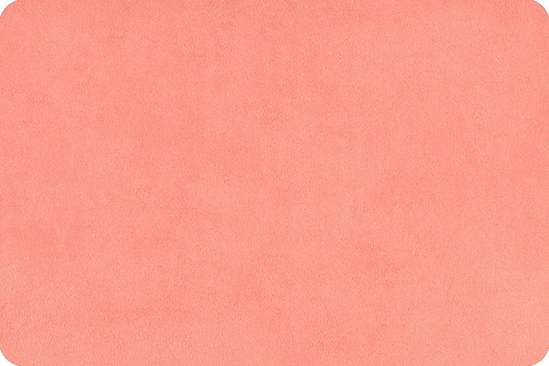 Extra Wide Solid Cuddle 3® Coral - Shannon Fabrics