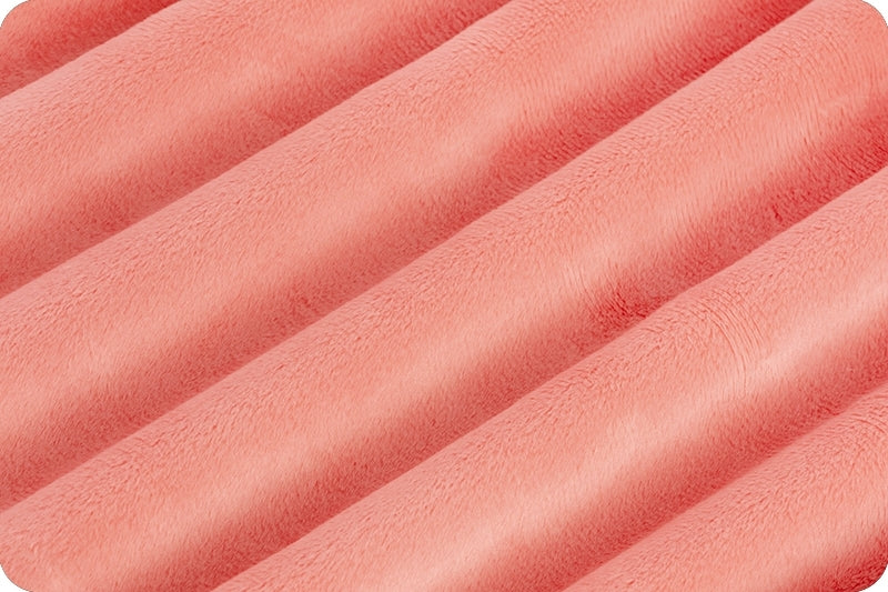 Extra Wide Solid Cuddle 3® Coral - Shannon Fabrics