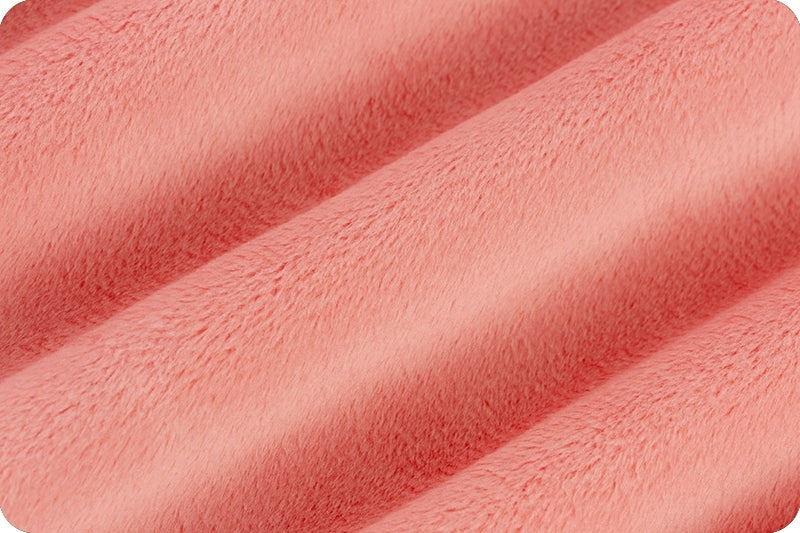 Extra Wide Solid Cuddle 3® Coral - Shannon Fabrics