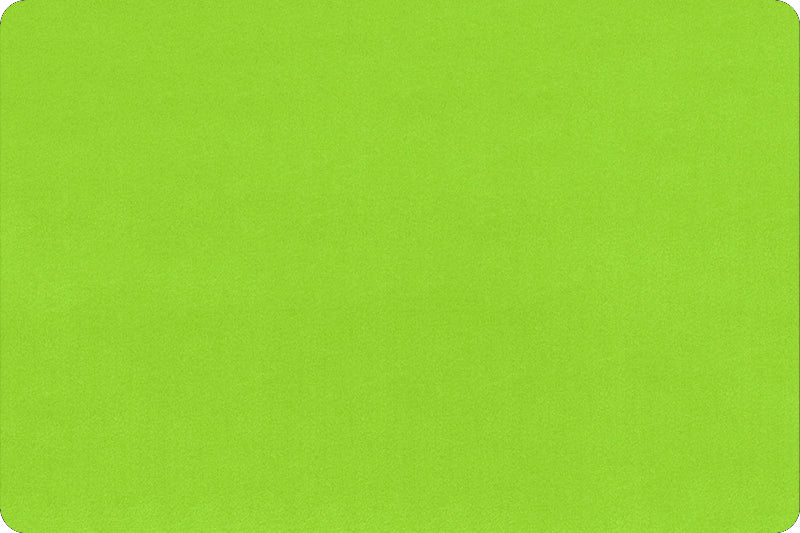 Extra Wide Solid Cuddle 3 Dark Lime - Shannon Fabrics