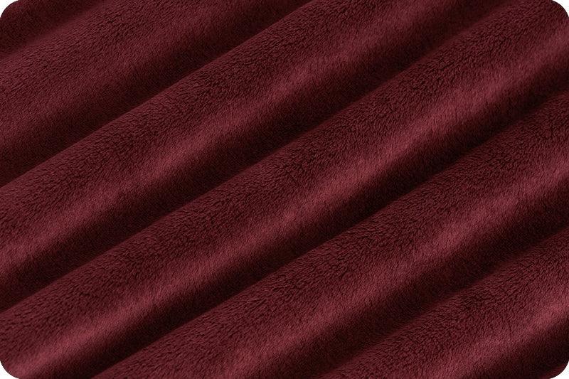 Extra Wide Solid Cuddle 3® Merlot - Shannon Fabrics