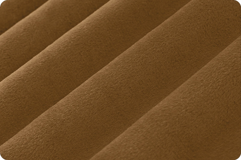 Pre-Cut Shannon Fabrics Solid Cuddle® 3 Mocha