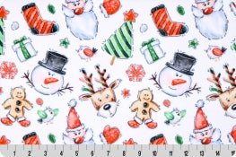 Shannon Fabrics Santas Cloud Cuddle® Multi